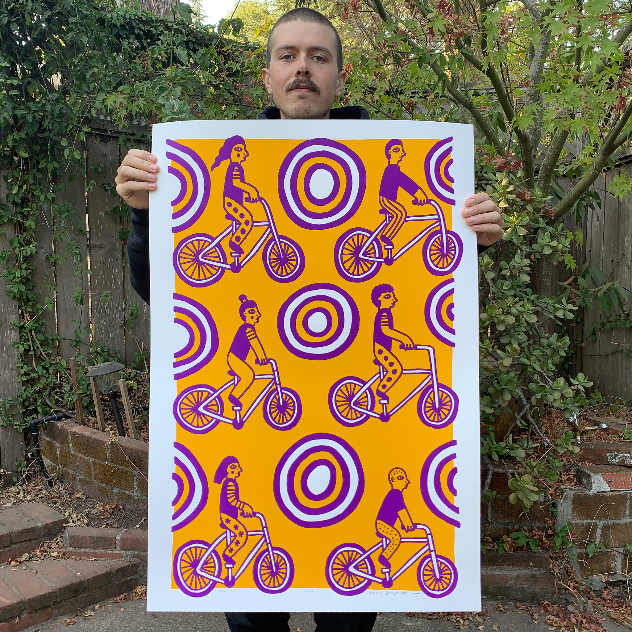 Screen Printed Poster / 24in x 36in / S21