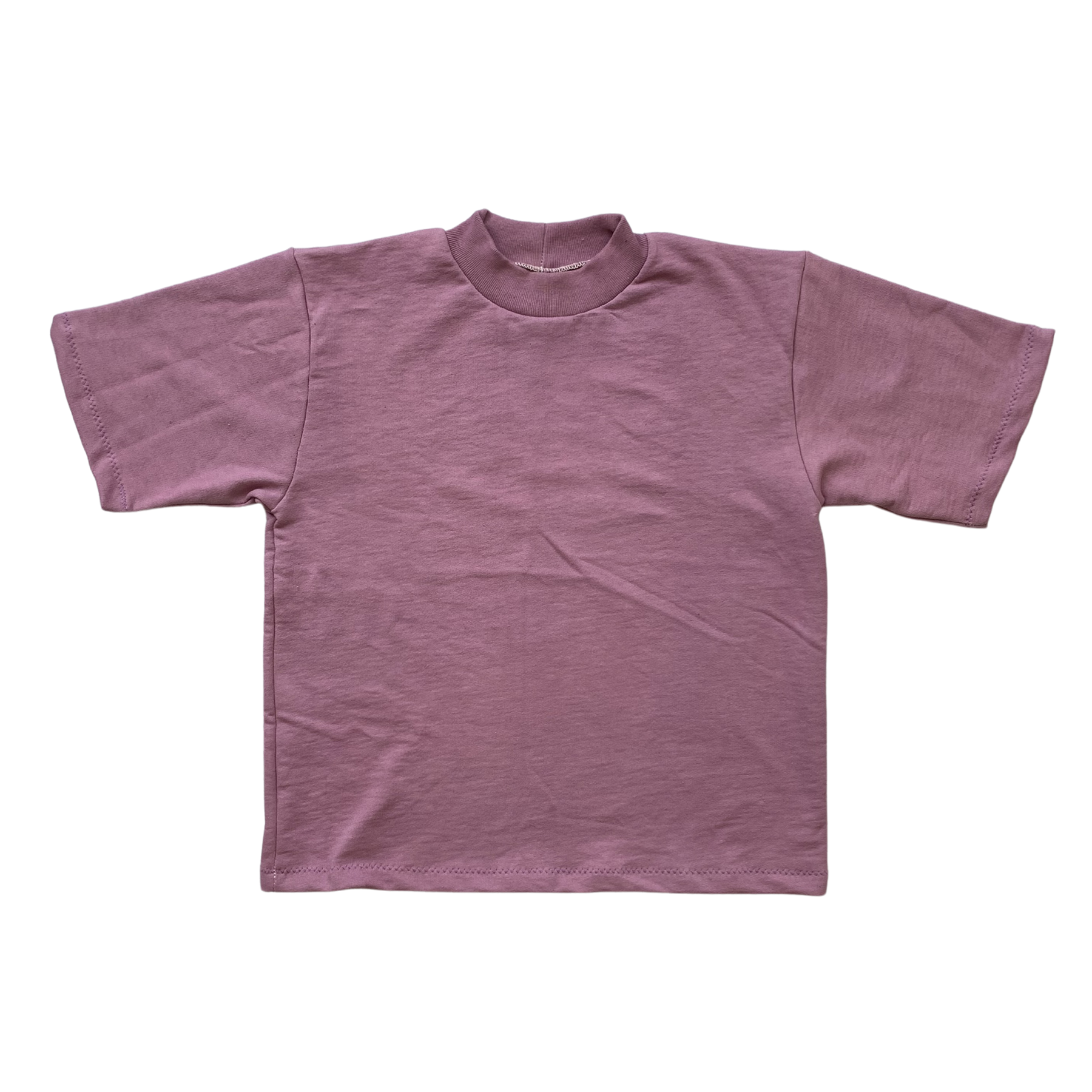 french terry heavy tee - organic usa cotton - S SHORT