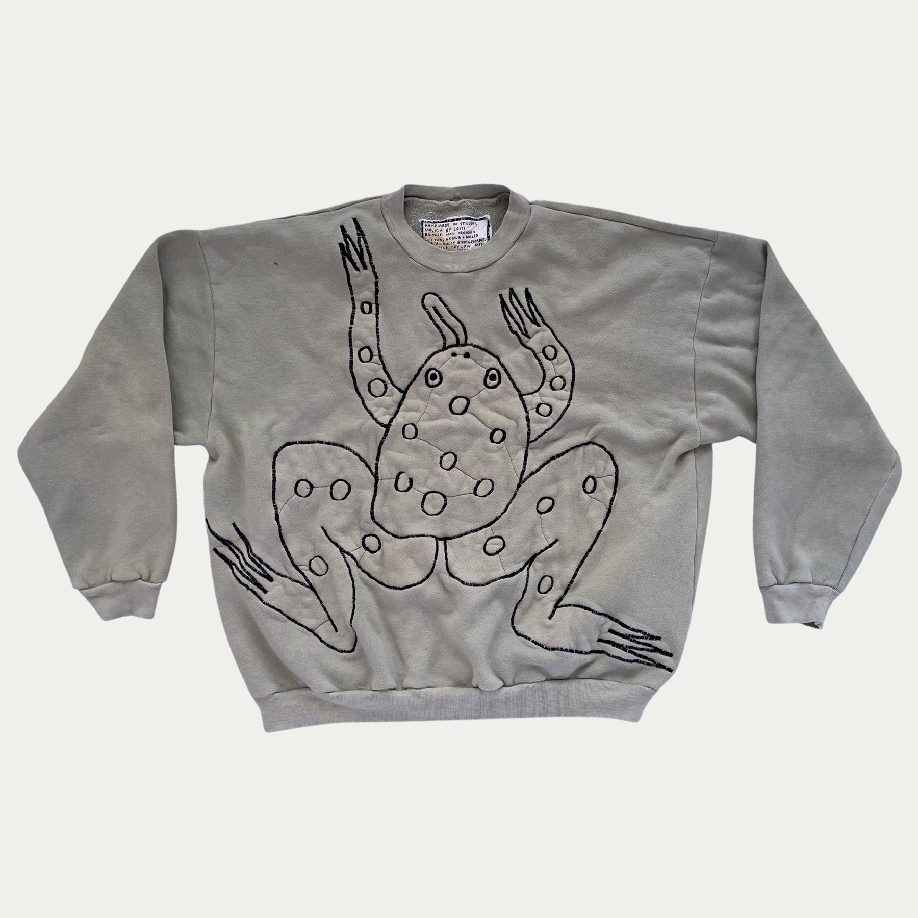 organic cotton heavy crewneck sweatshirt - 2X – louis bicycle