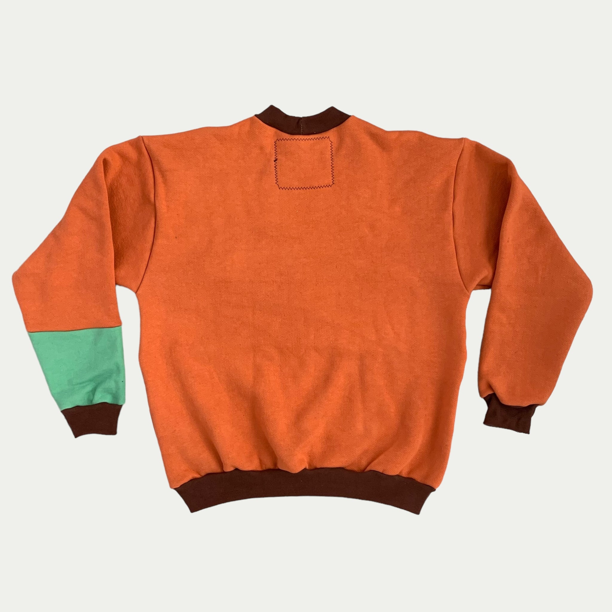 gentle thrills collab - organic cotton heavy crewneck sweatshirt - L
