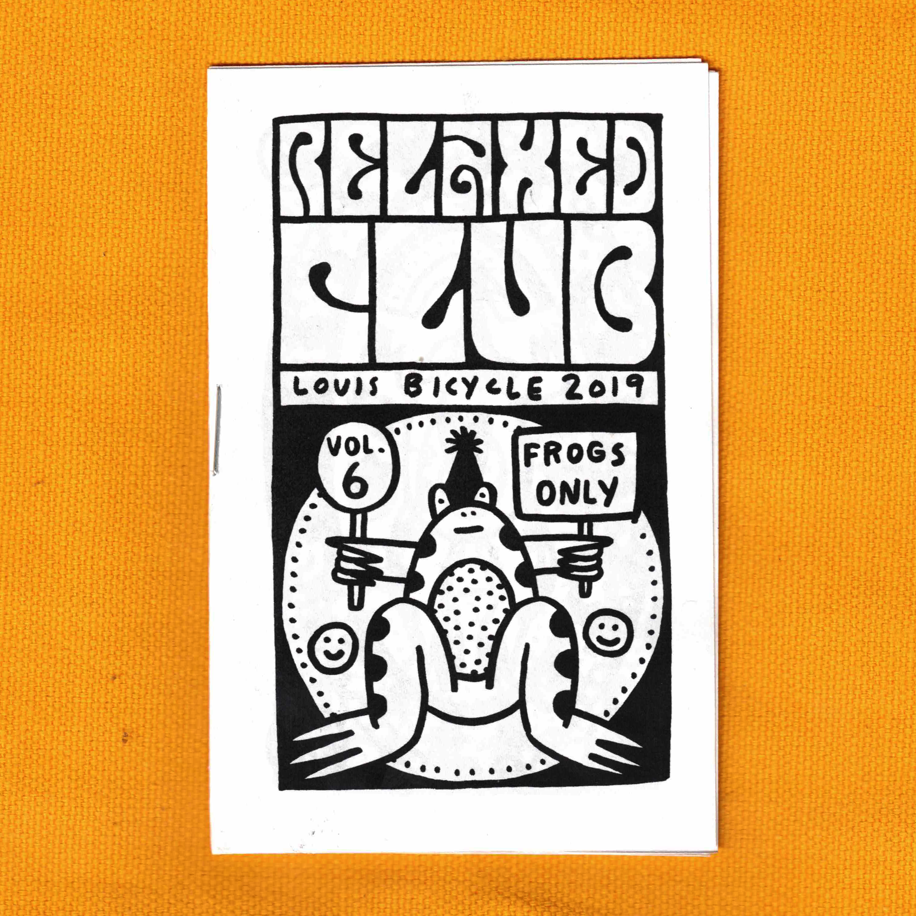 Relaxed Club Zine - Volume 6 - 2019 – louis bicycle