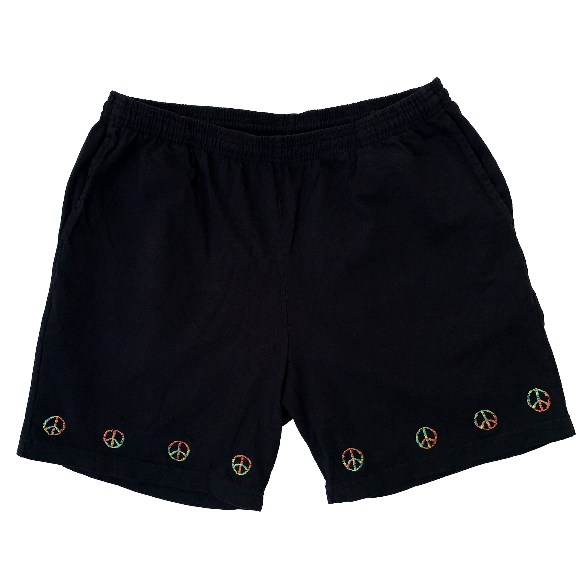 Embroidered Jersey Shorts - Large