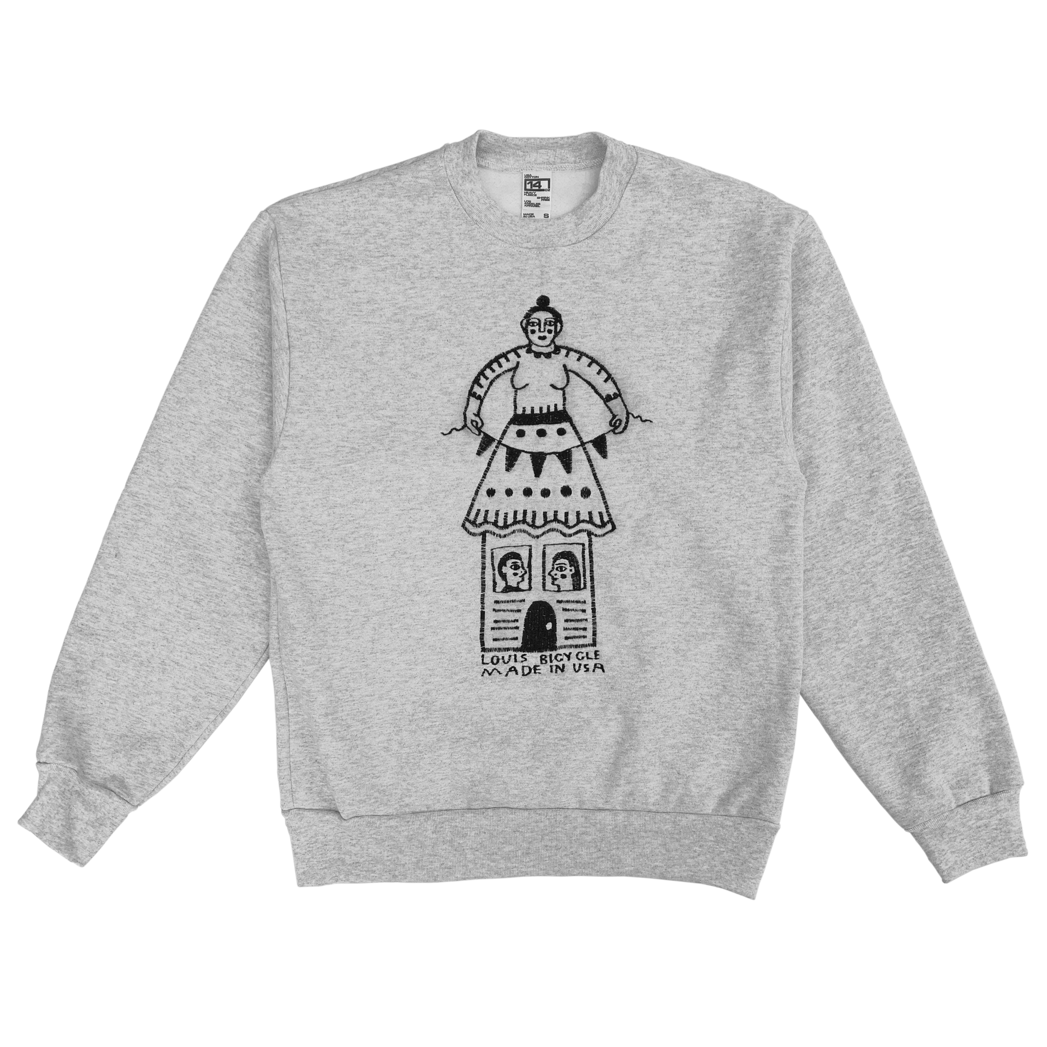 Embroidered Crew Neck - Small