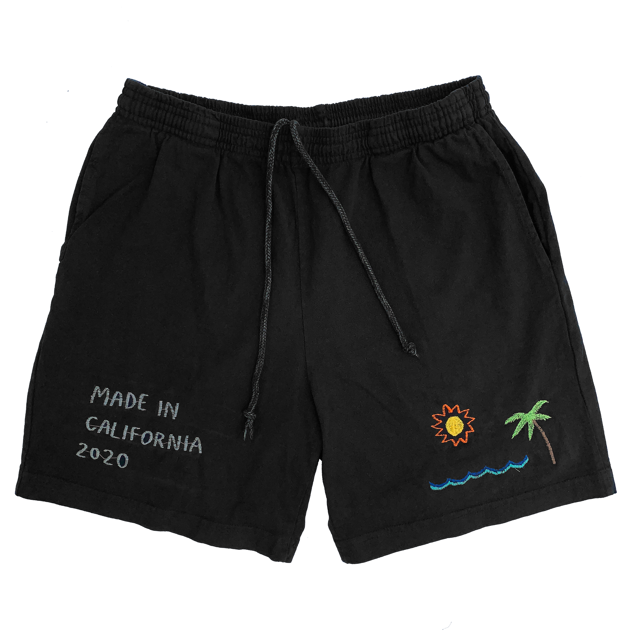 Embroidered Jersey Shorts - S-XL