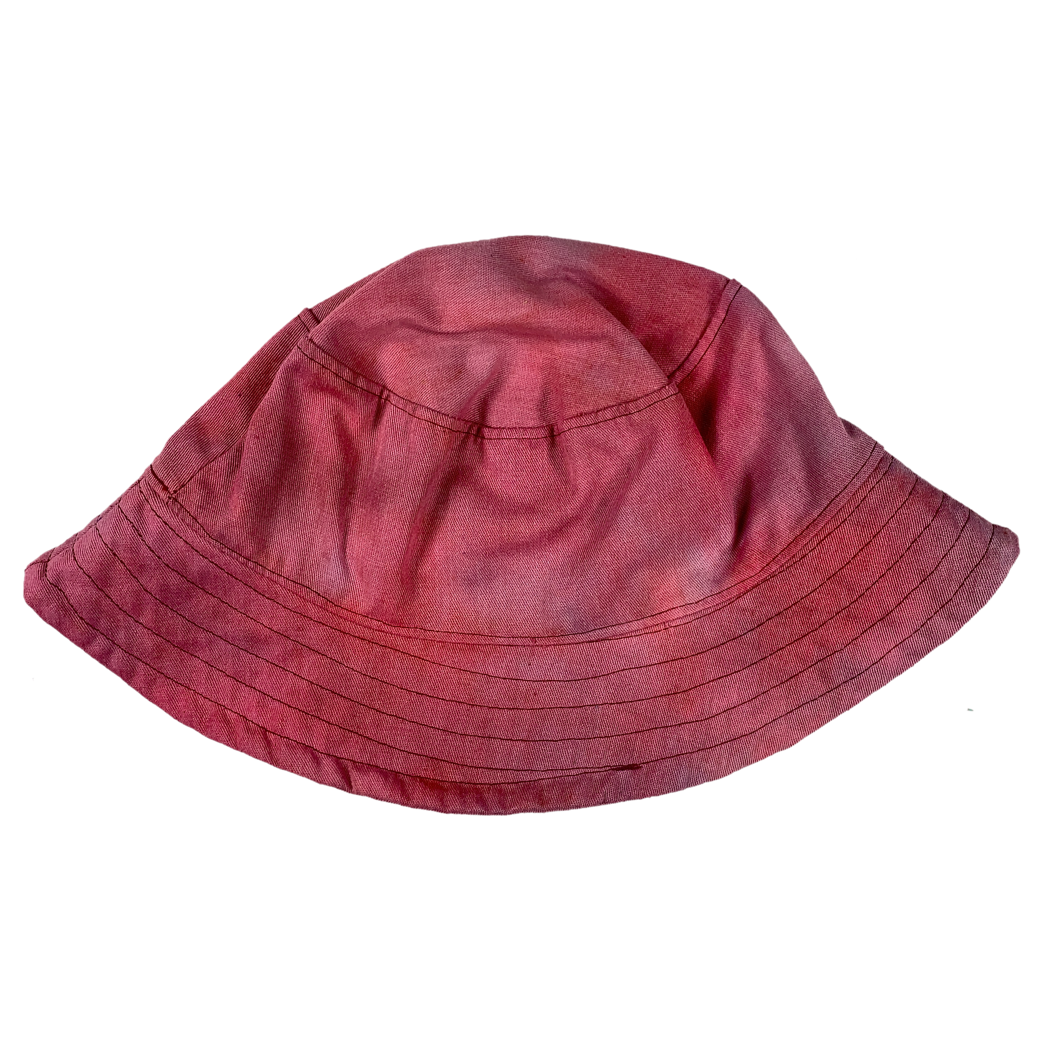Hand Made and Dyed Bucket Hat - XL/25"