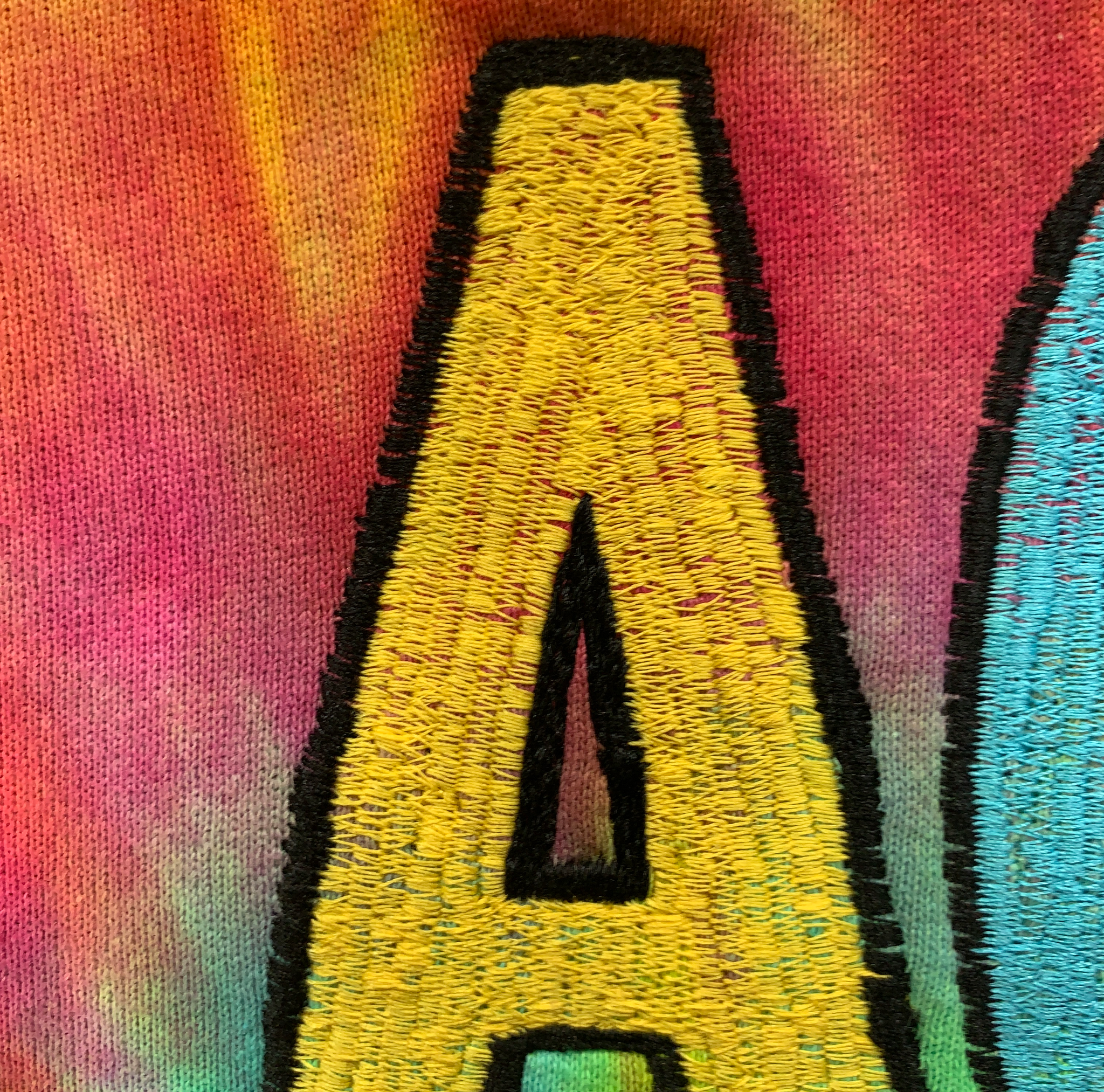 Embroidered and Dyed Hoodie - 2XL