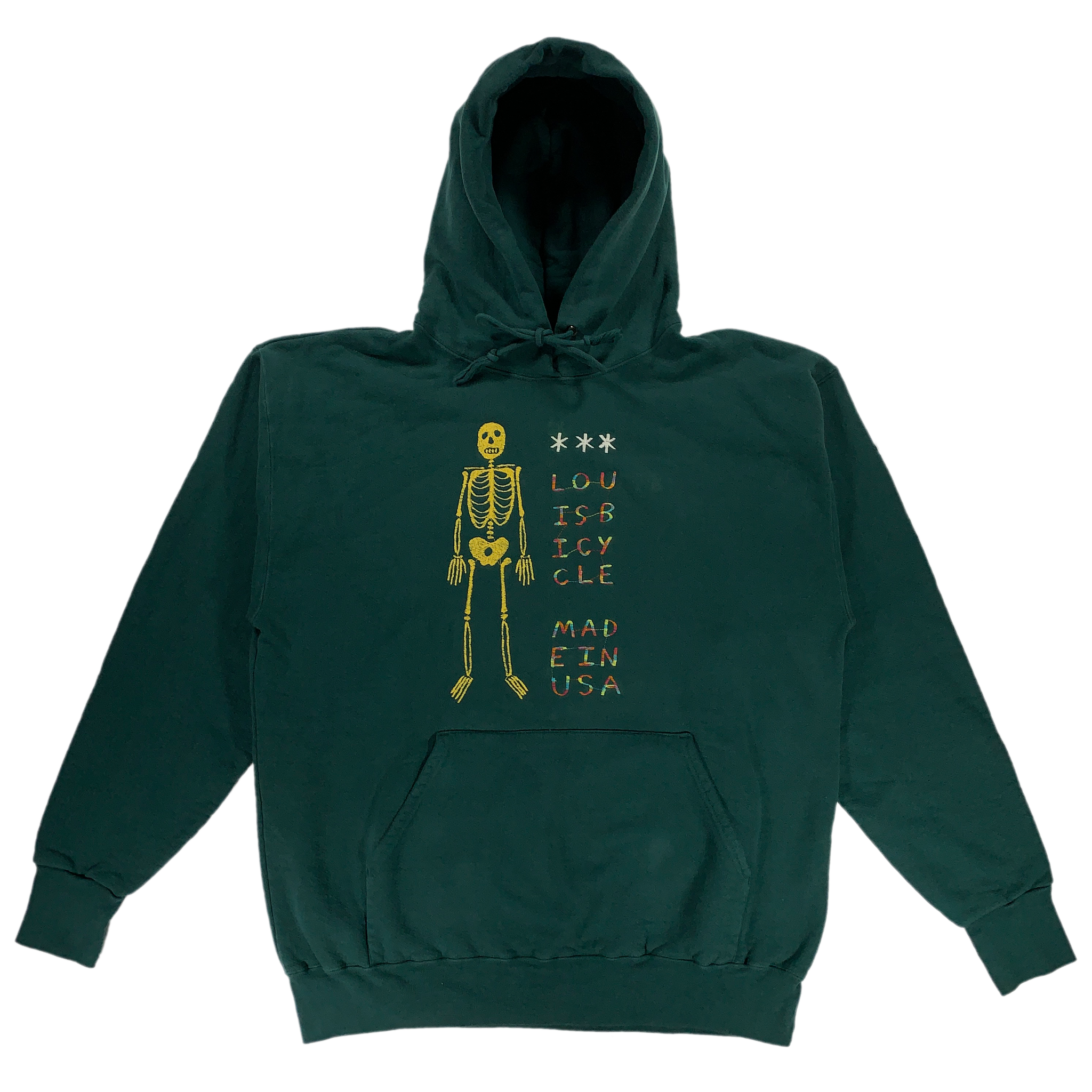 Embroidered Hoodie - L