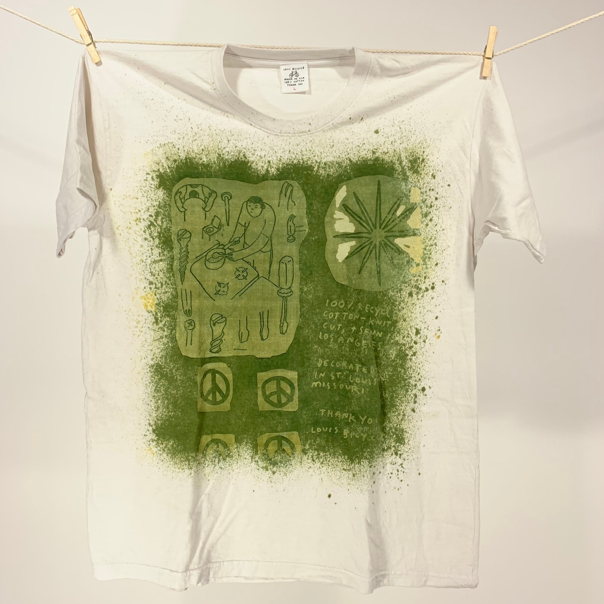Recycled Cotton Tee - L