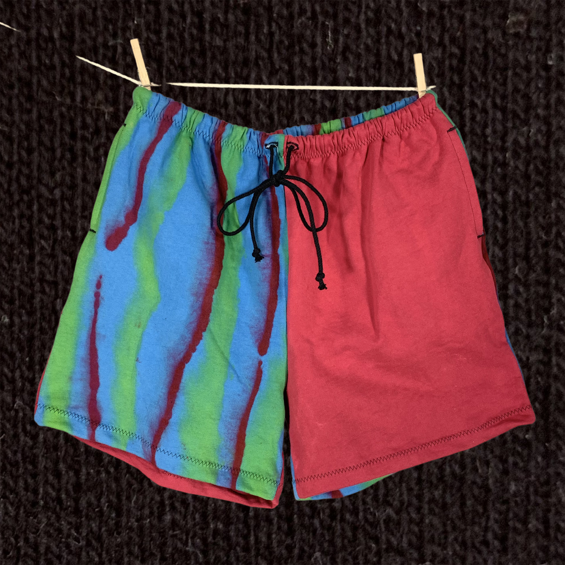 Home sewn high waisted shorts - XL