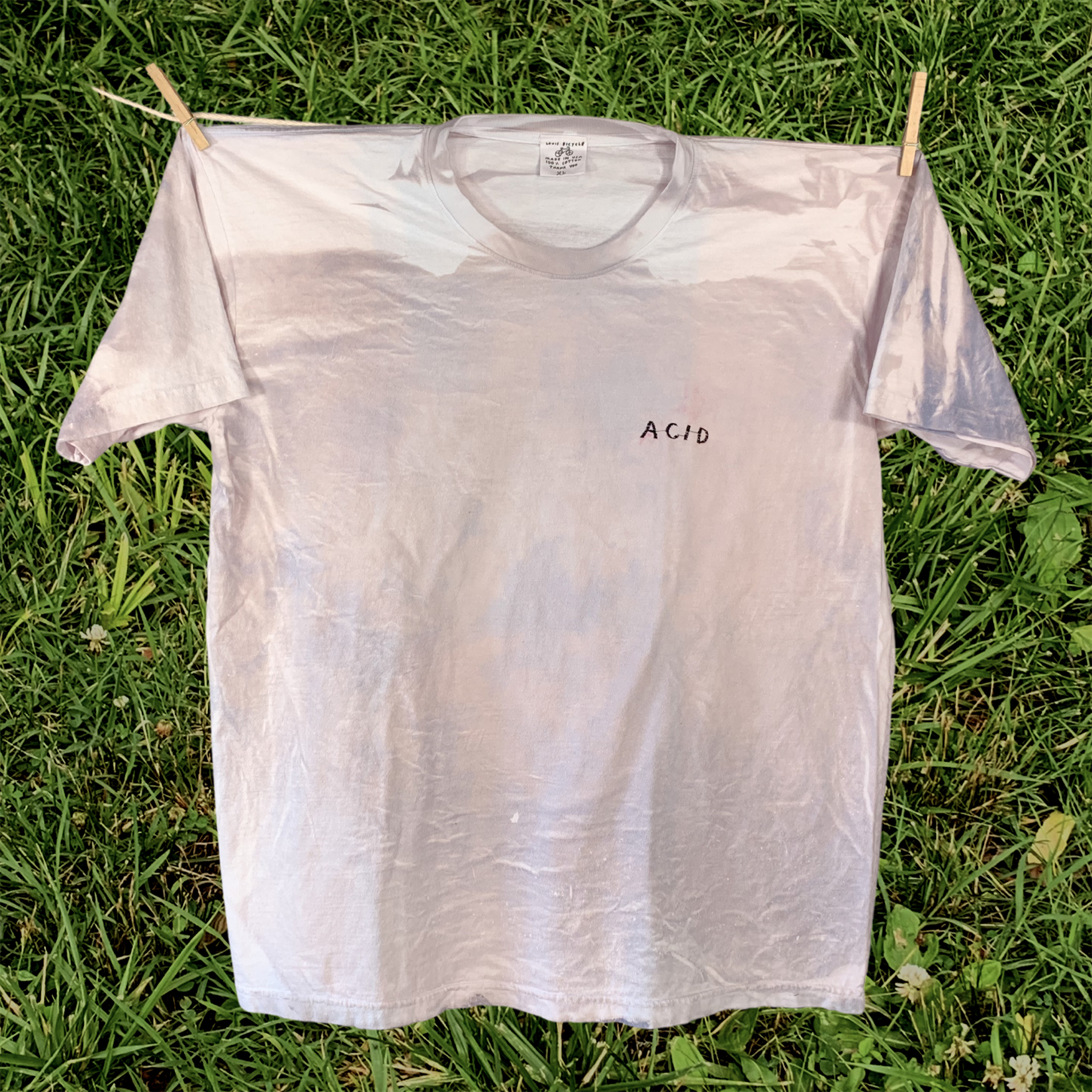 recycled cotton tee - XL