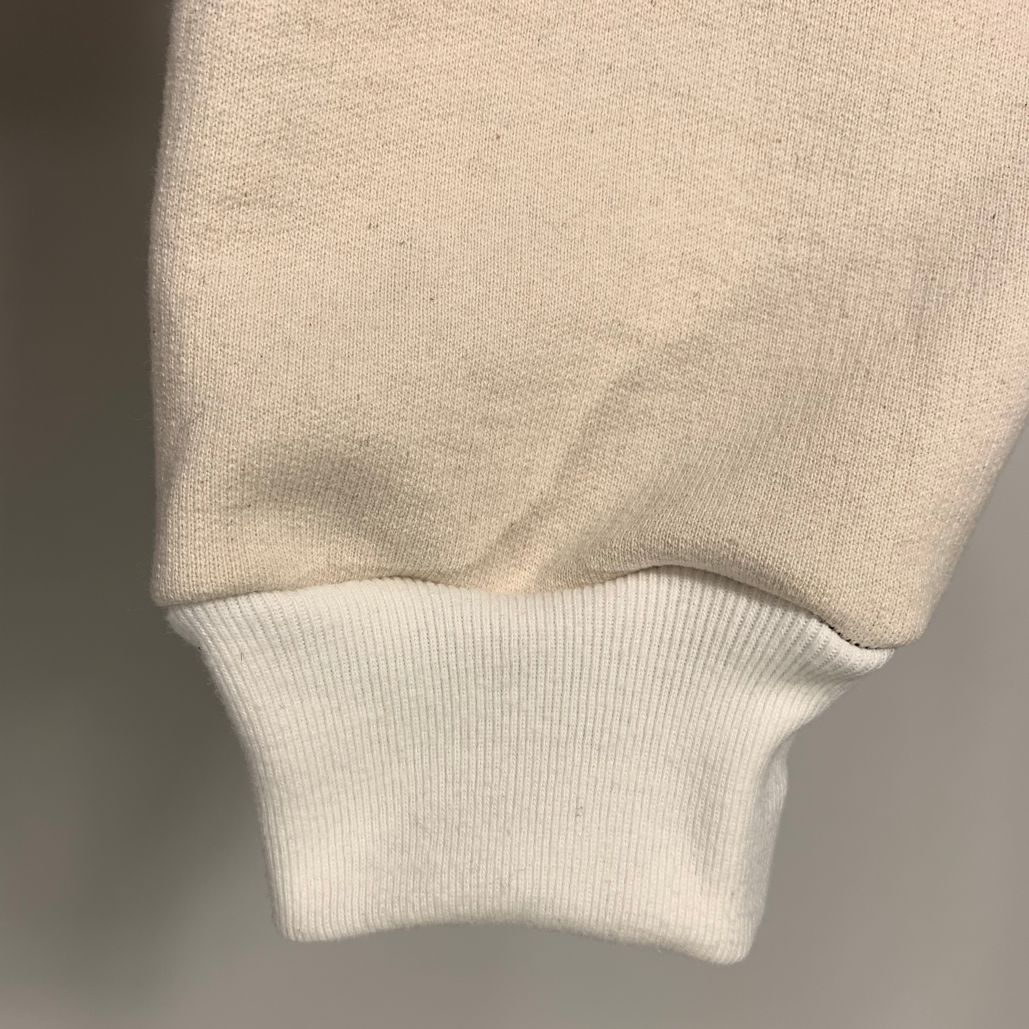 organic cotton heavy sweater - L