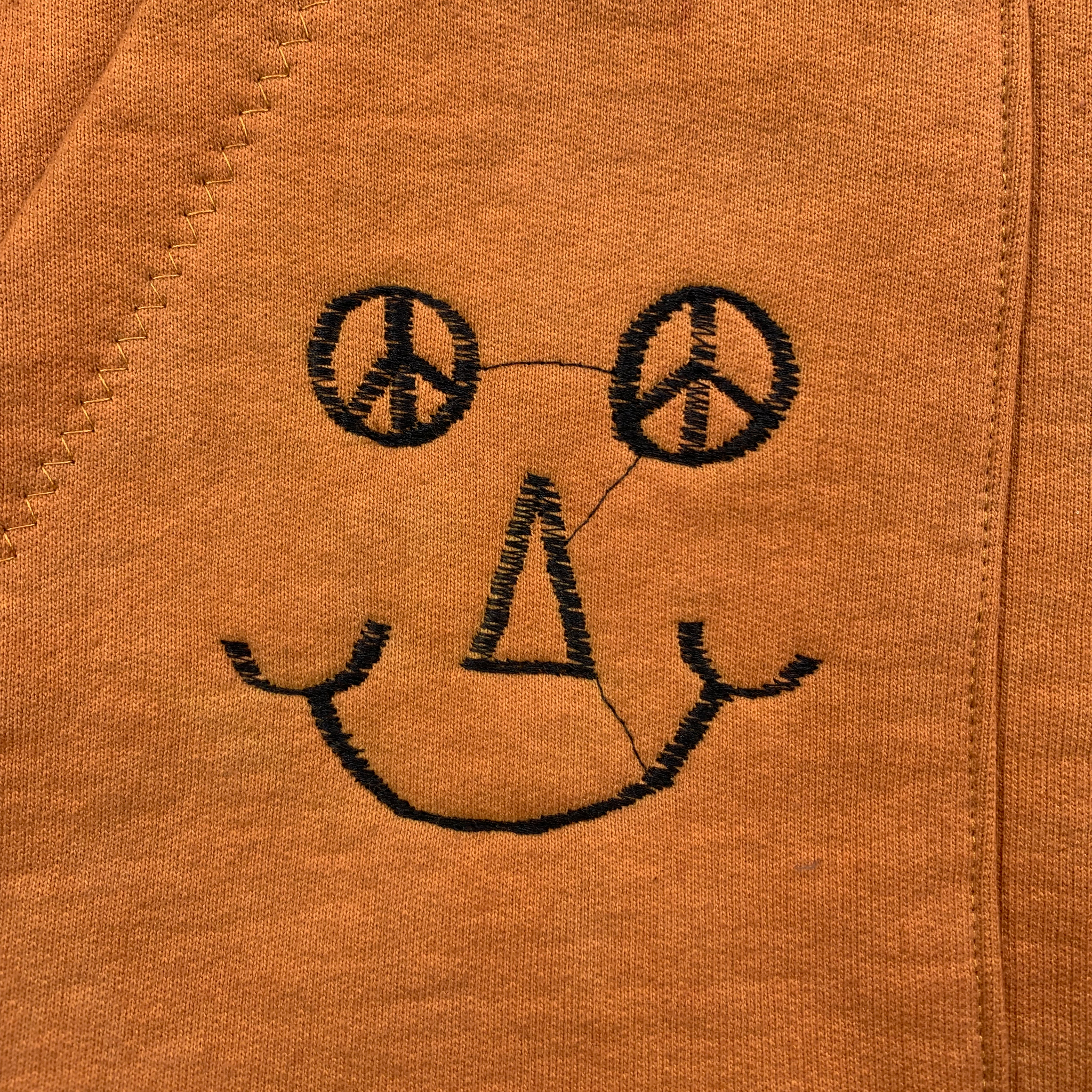 organic cotton hooded jacket - M