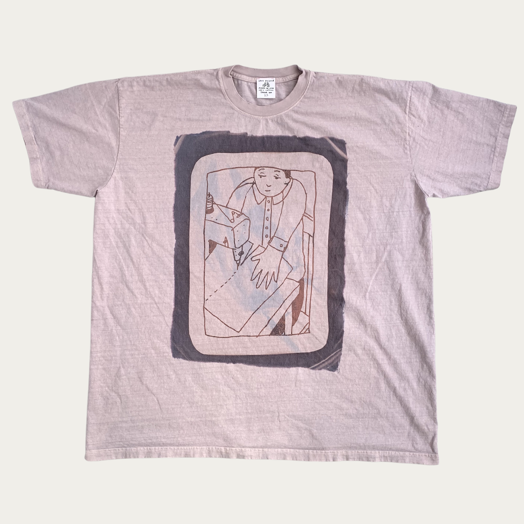 recycled cotton tee S-2X