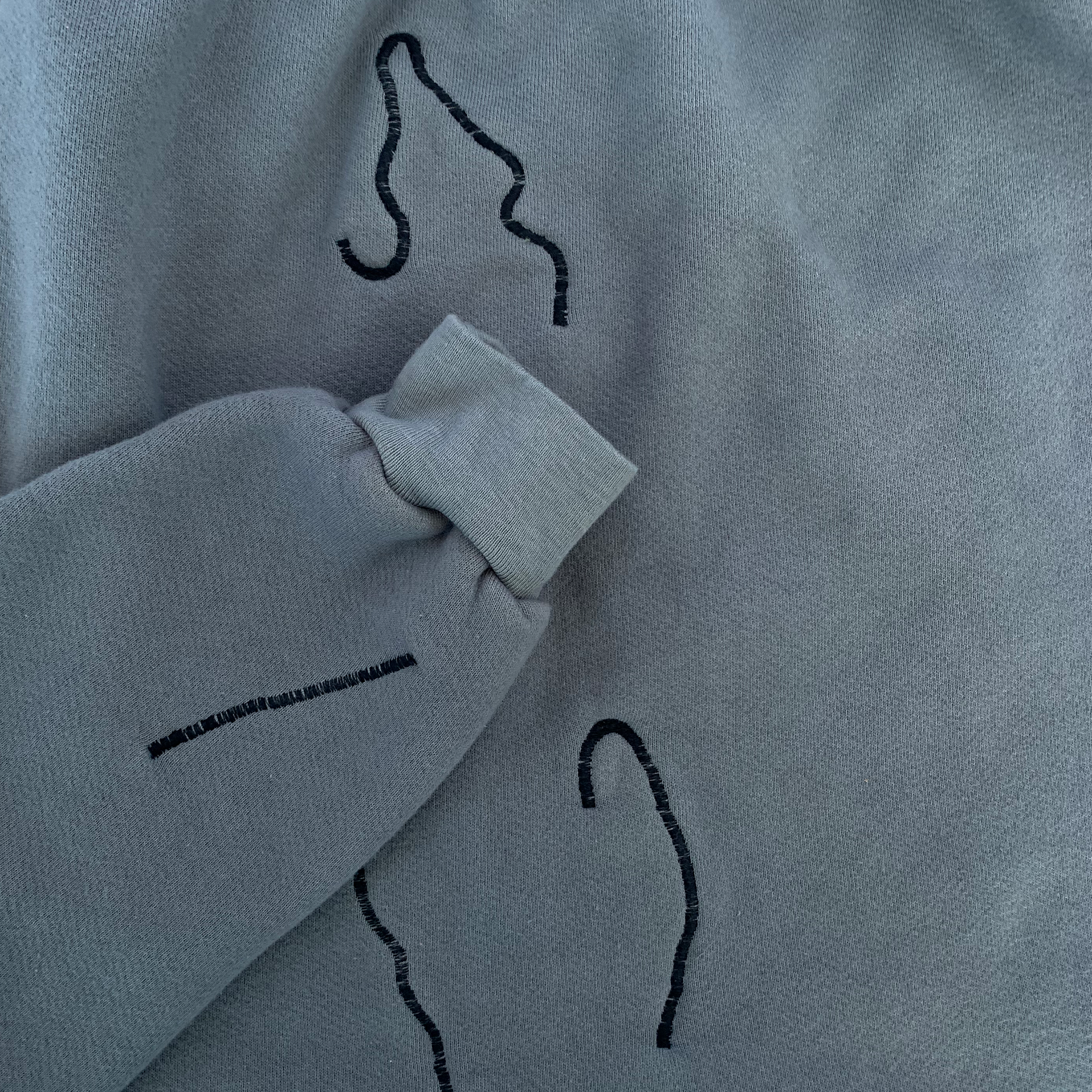 organic cotton heavy crewneck sweatshirt - M – louis bicycle organic cotton heavy crewneck sweatshirt - M – louis bicycle