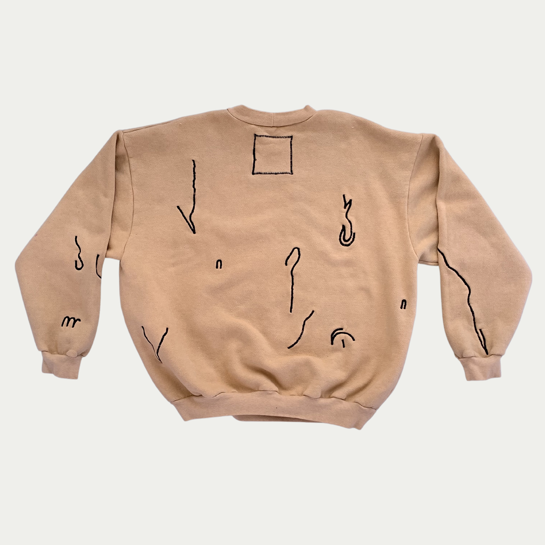 organic cotton heavy crewneck sweatshirt - XL – louis bicycle organic cotton heavy crewneck sweatshirt - XL – louis bicycle
