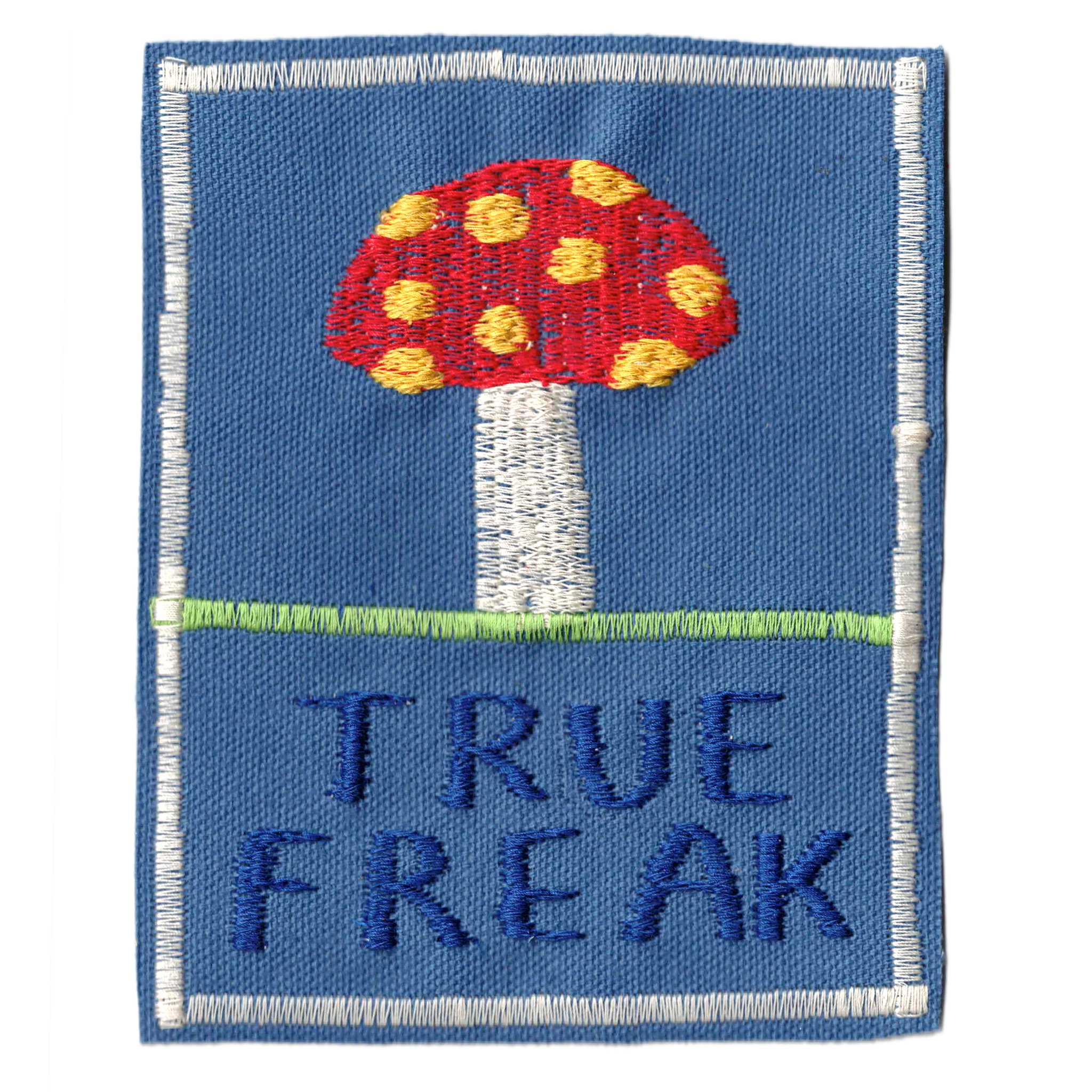 Freehand embroidered patch (one)